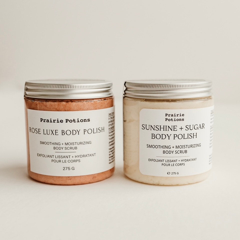 Body Polish ~ Smoothing + Moisturizing Body Scrub