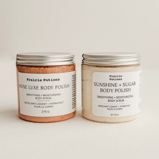 Body Polish ~ Smoothing + Moisturizing Body Scrub