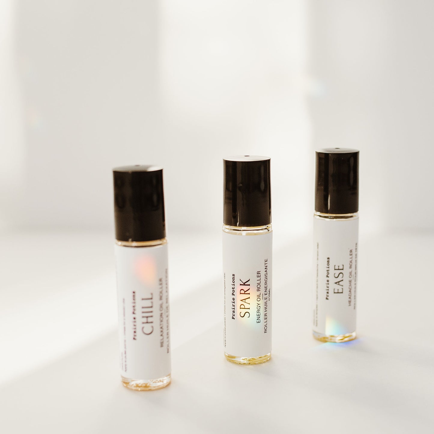 EASE, SPARK, CHILL ~ Therapeutic Oil Rollers