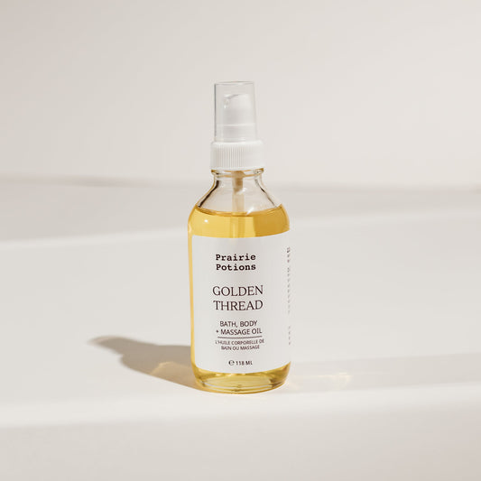 Golden Thread ~ Bath, Body + Massage Oil